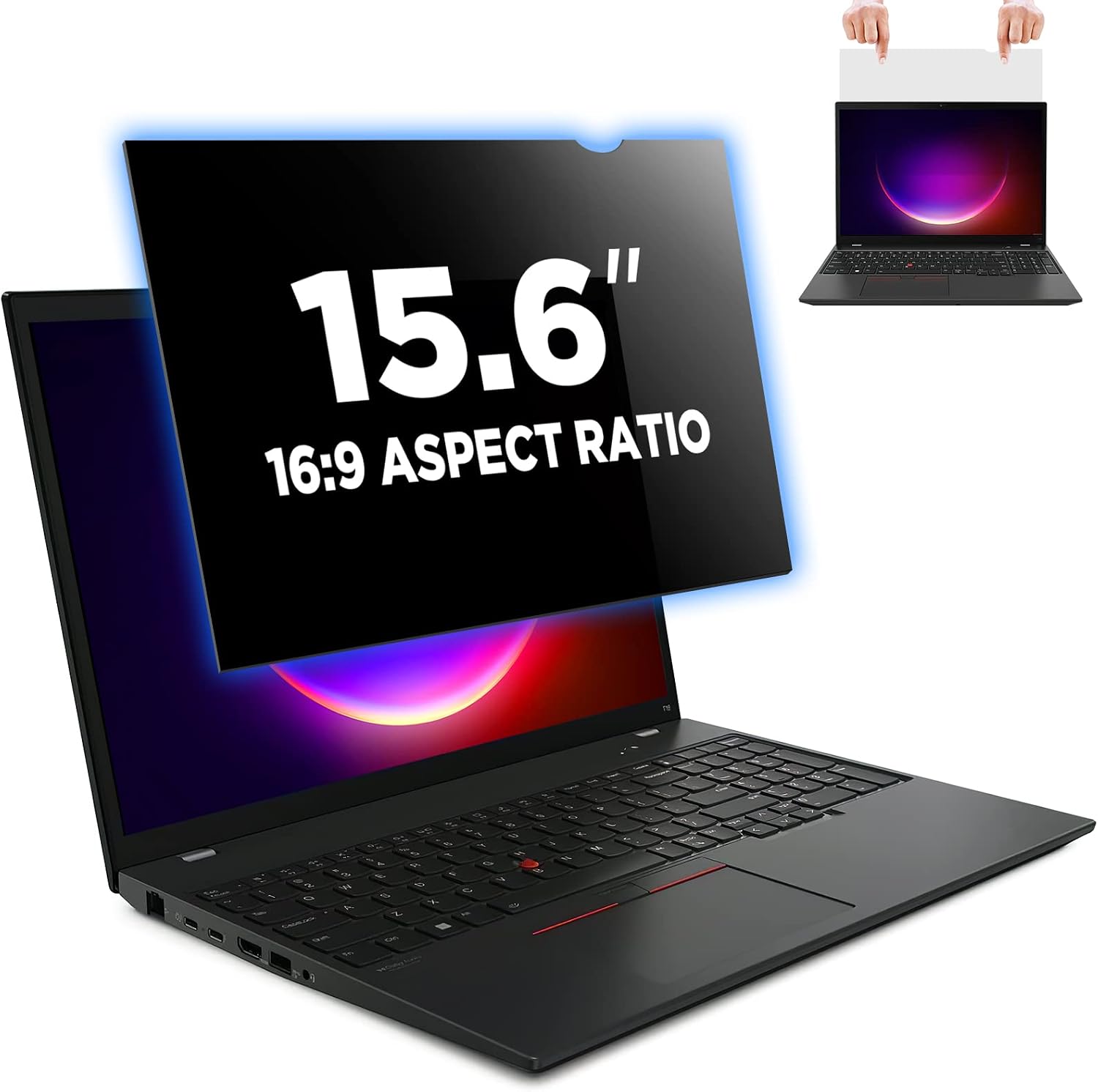 3M Universal Laptop Privacy Filter 15.0 - Official Enterprise View